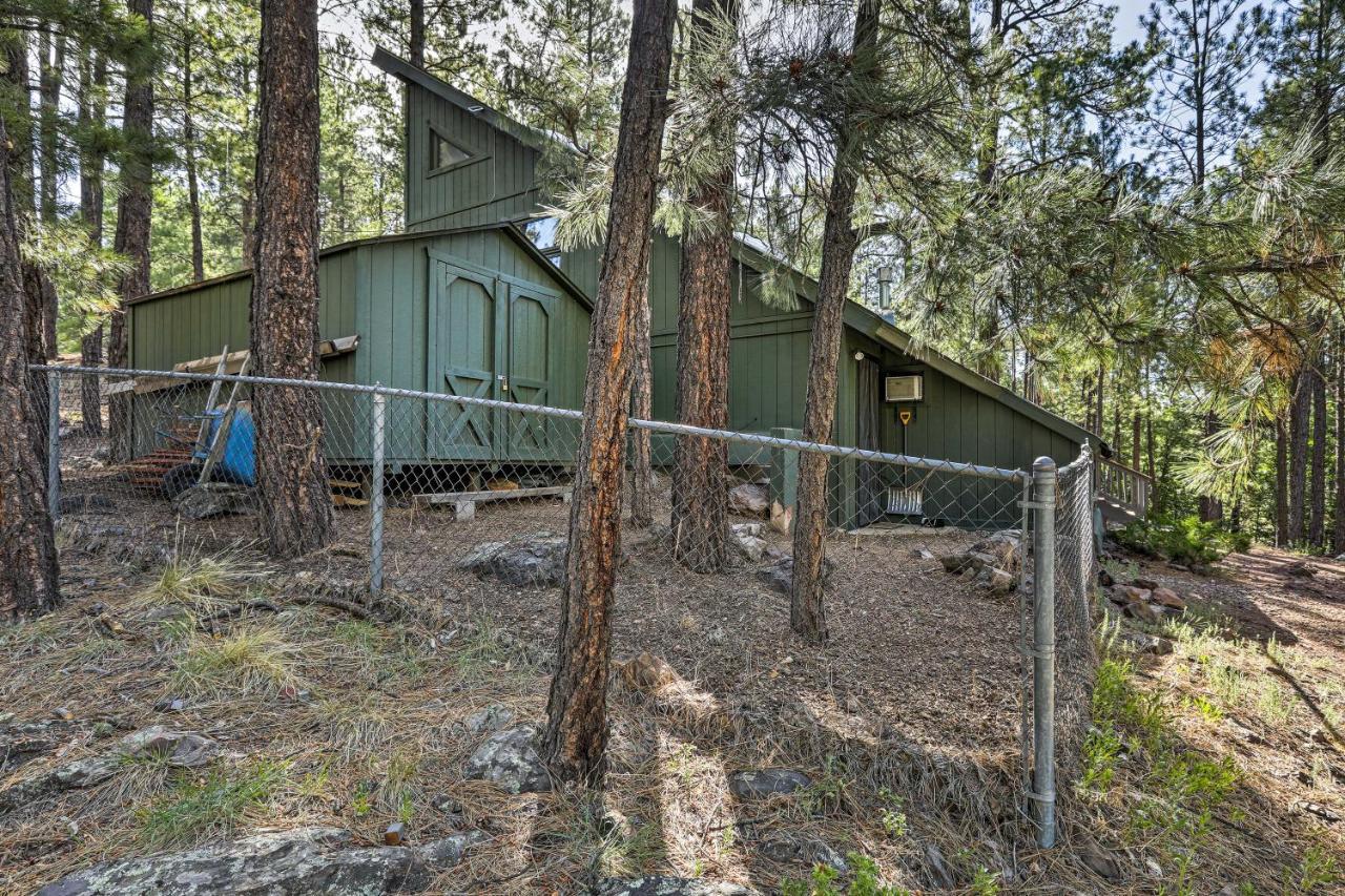 Woodsy Flagstaff Hideaway With Deck And Sunroom! Mountainaire Luaran gambar